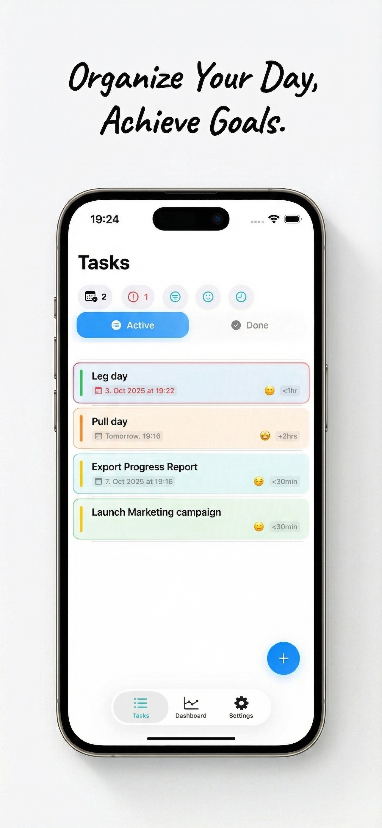 MoodTask - Screenshot 4 showing product features and functionality