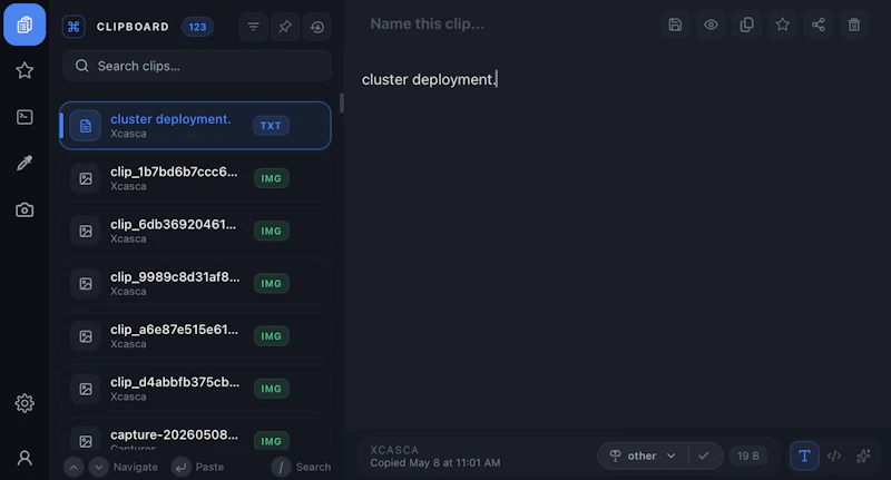 Clipsy Clipboard screenshot 2