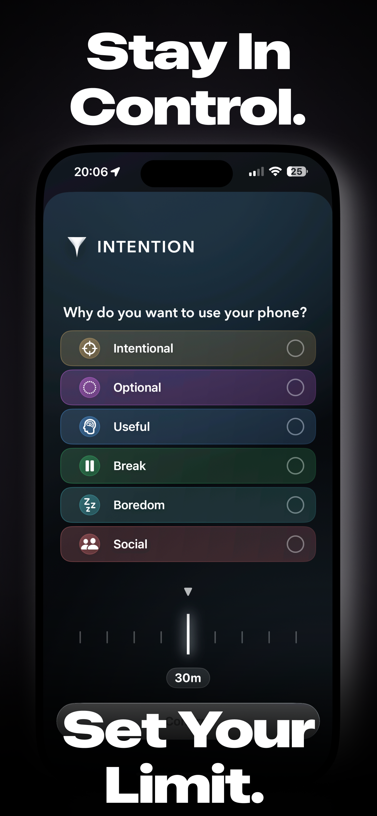 Intention - Screenshot 3 showing product features and functionality