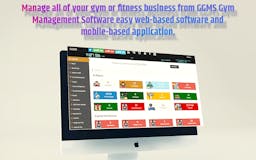 GGMS Gym Management Software media 1