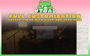 vToad New Tab Page gallery image