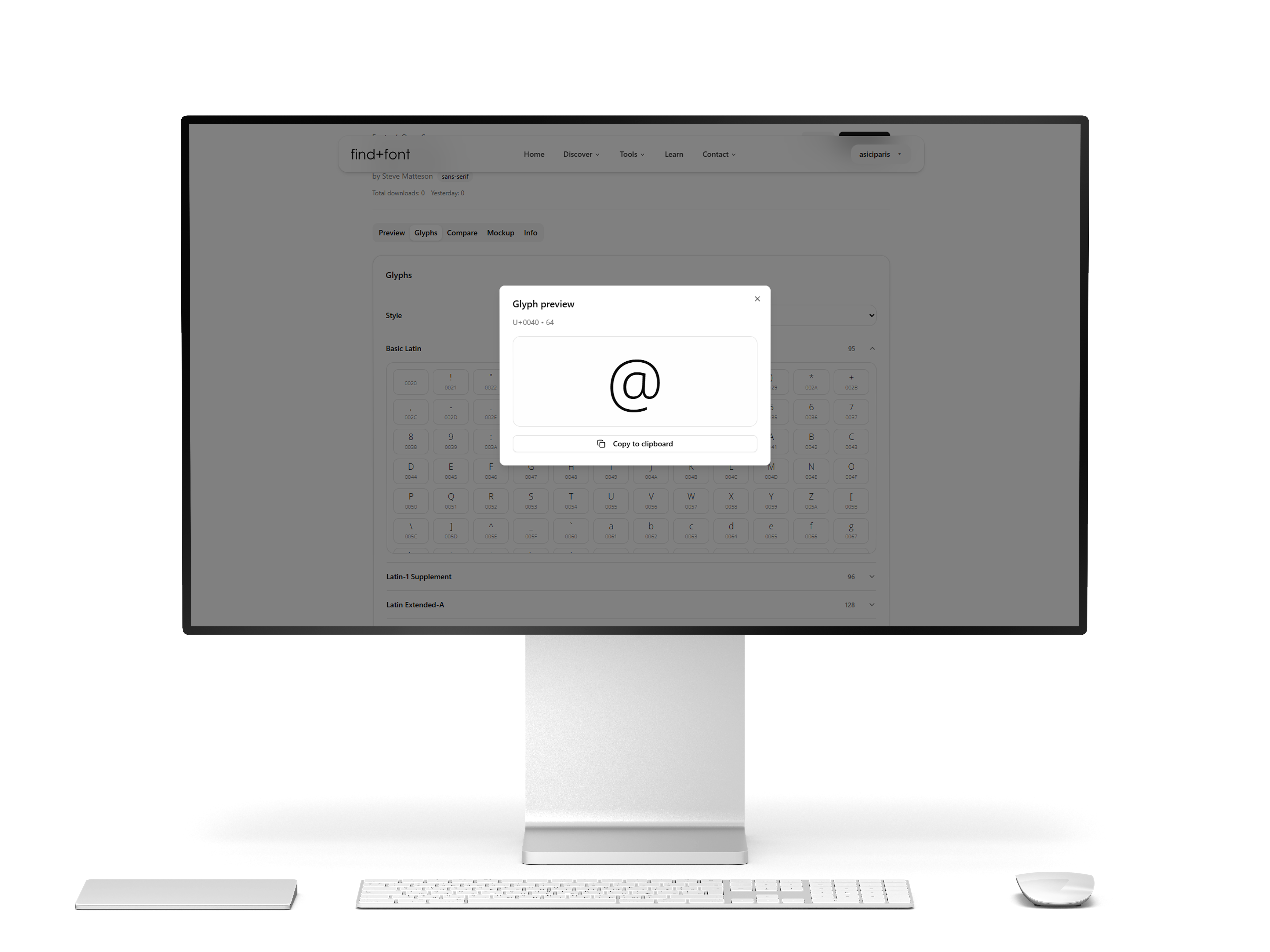 Findfont.co  gallery image