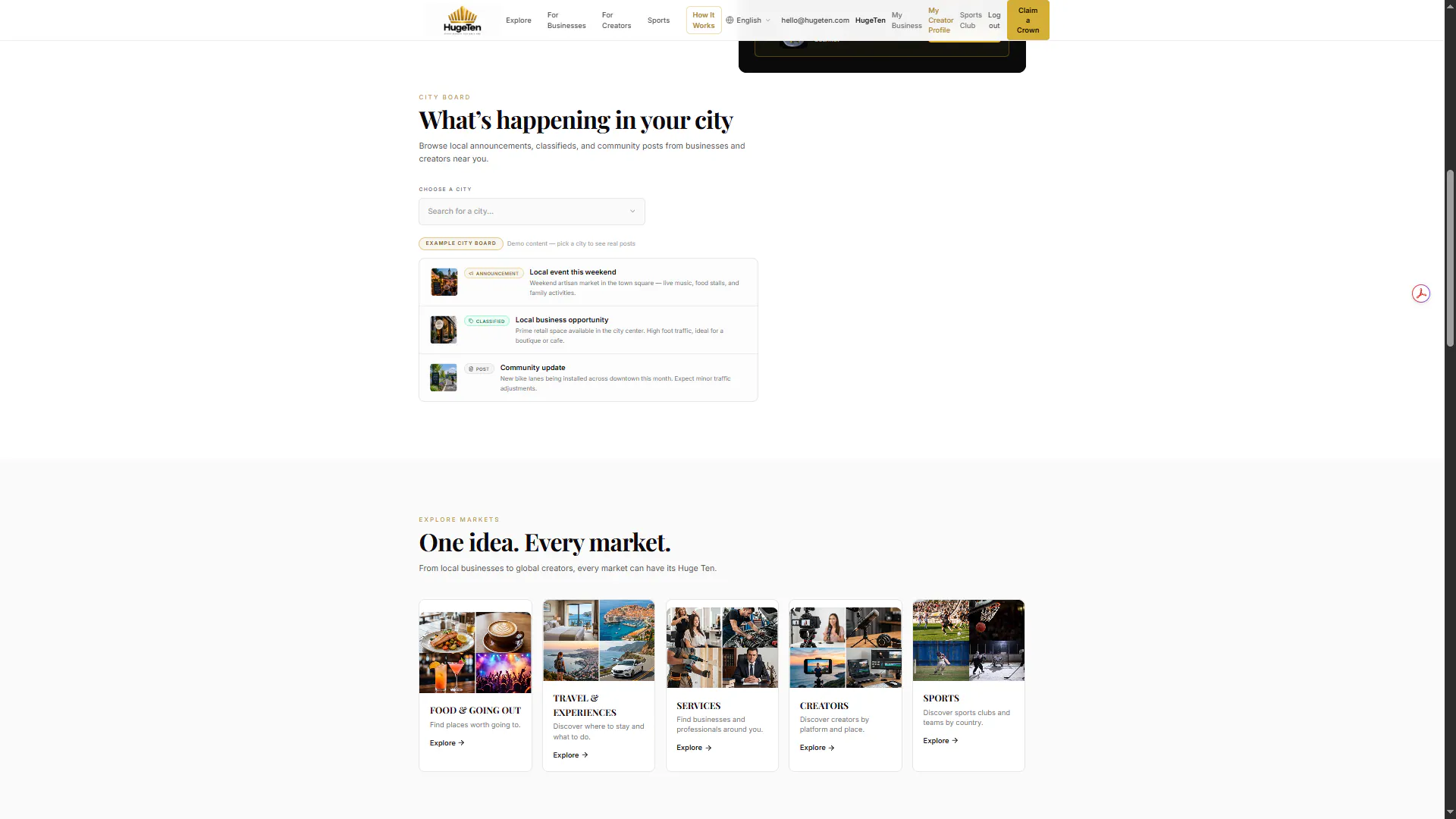 HugeTen gallery image