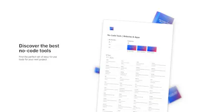 List of 100+ No-Code Tools gallery image