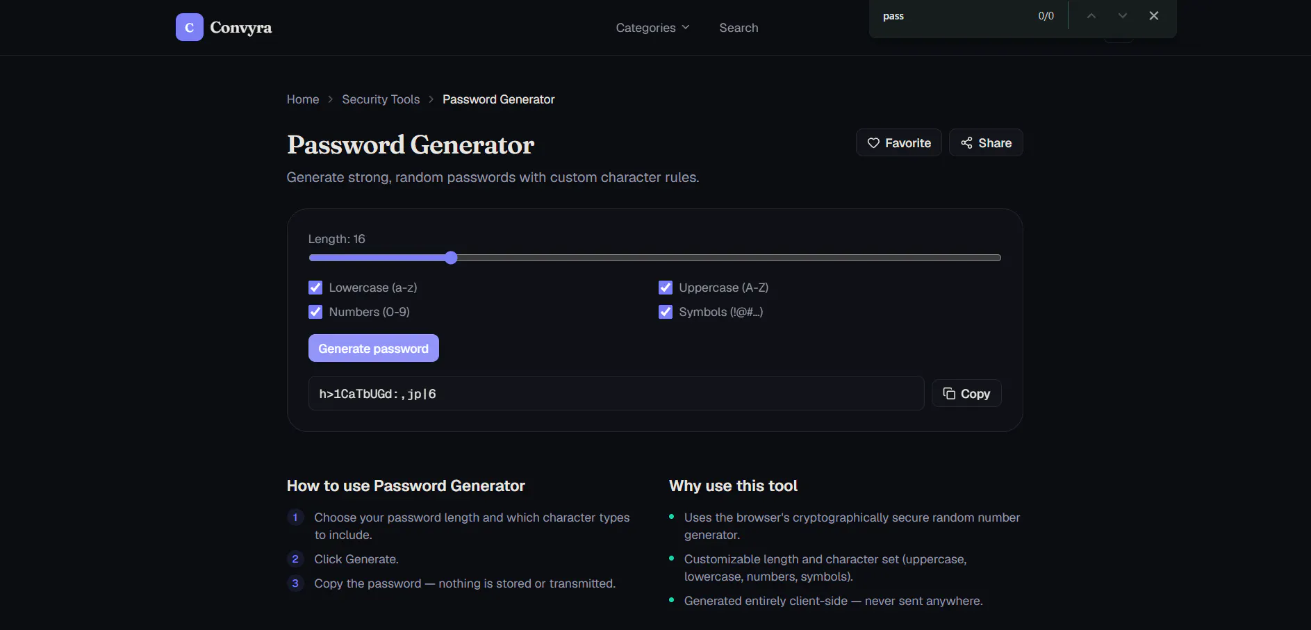 Convyra Tools screenshot