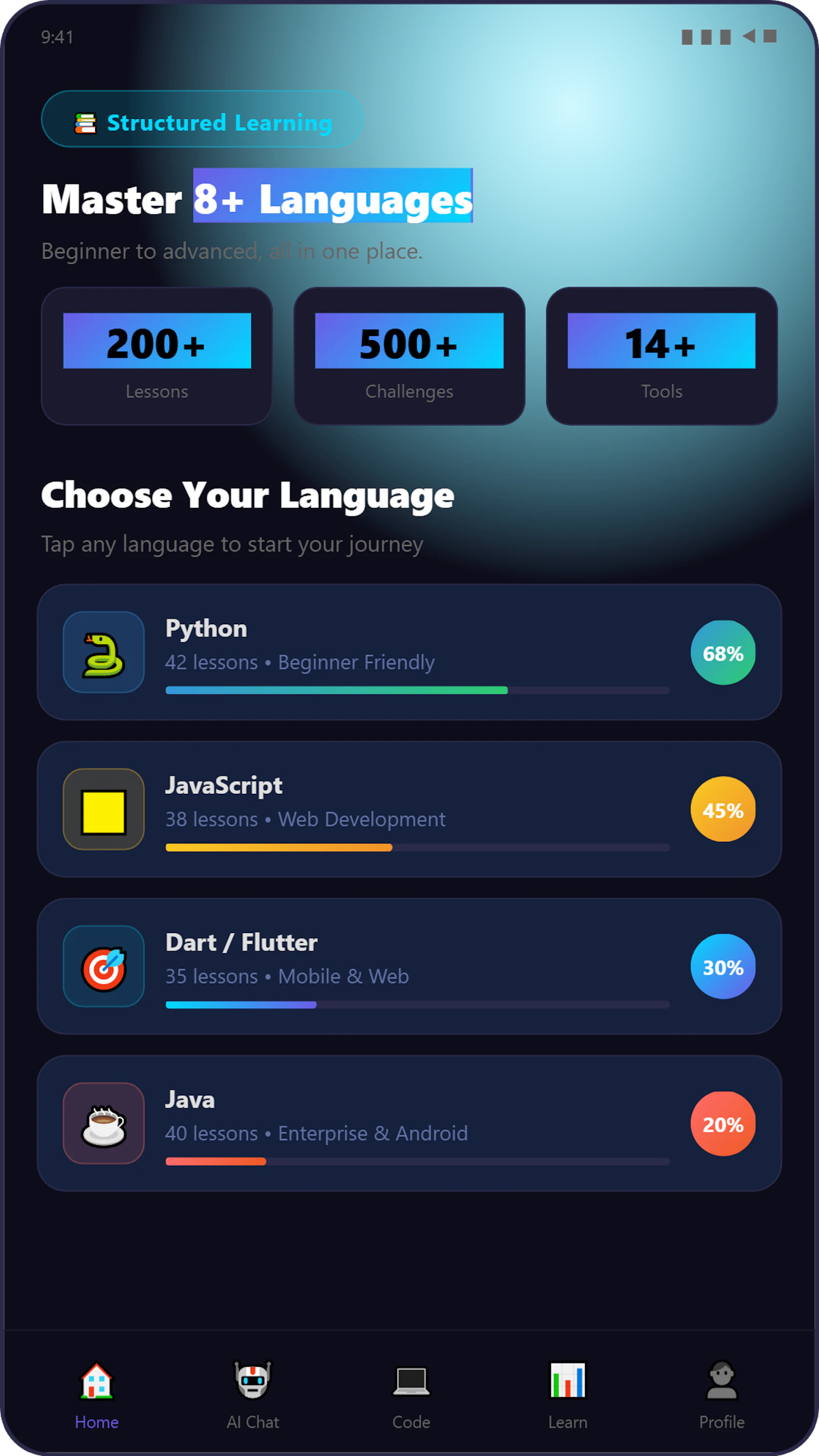 Sum Code - Learn Coding with AI screenshot 1
