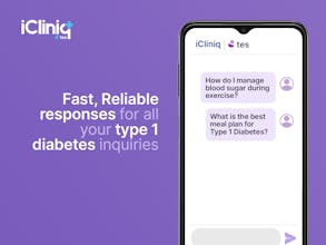 iCliniq Tes AI Assistant-Type 1 Diabetes gallery image