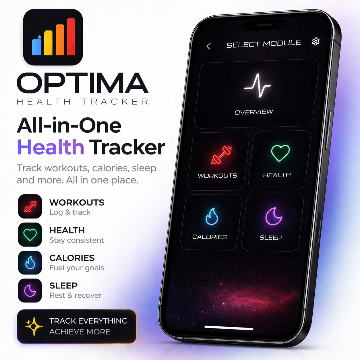Optima – All-in-One Health Tracker
