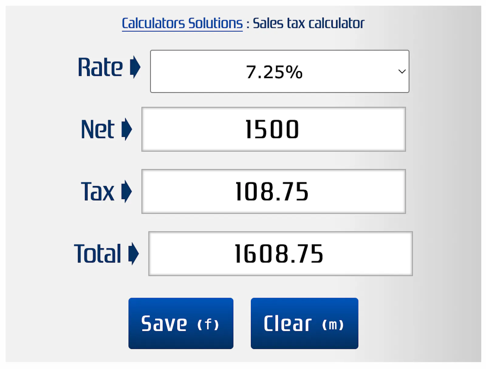 Calculators.Solutions screenshot 8