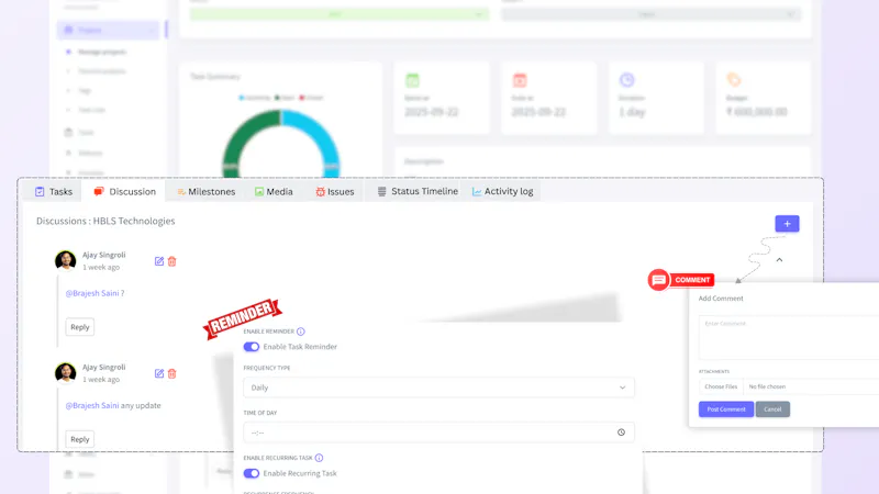 Task OS - Project Management System screenshot 3