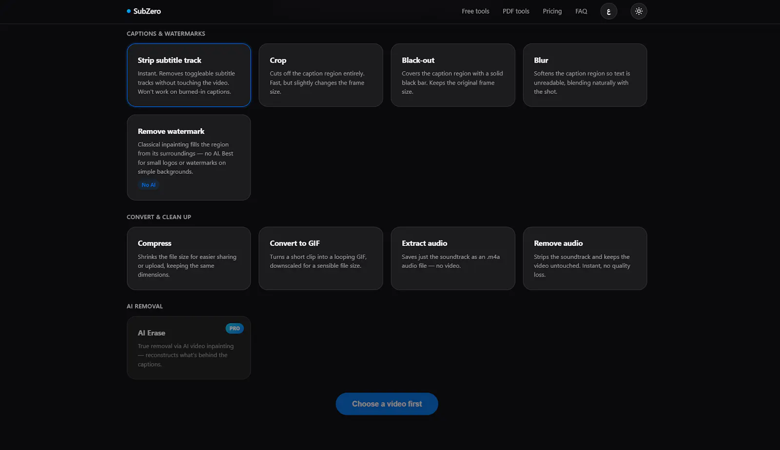 SubZerofree screenshot 3