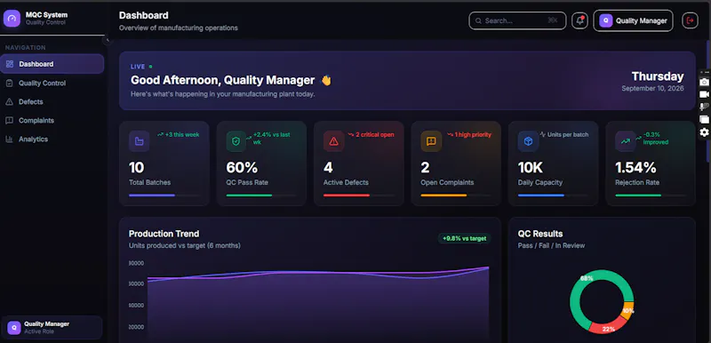  Quality management software   screenshot 1