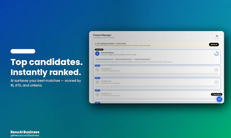 ResuAI Business screenshot 4