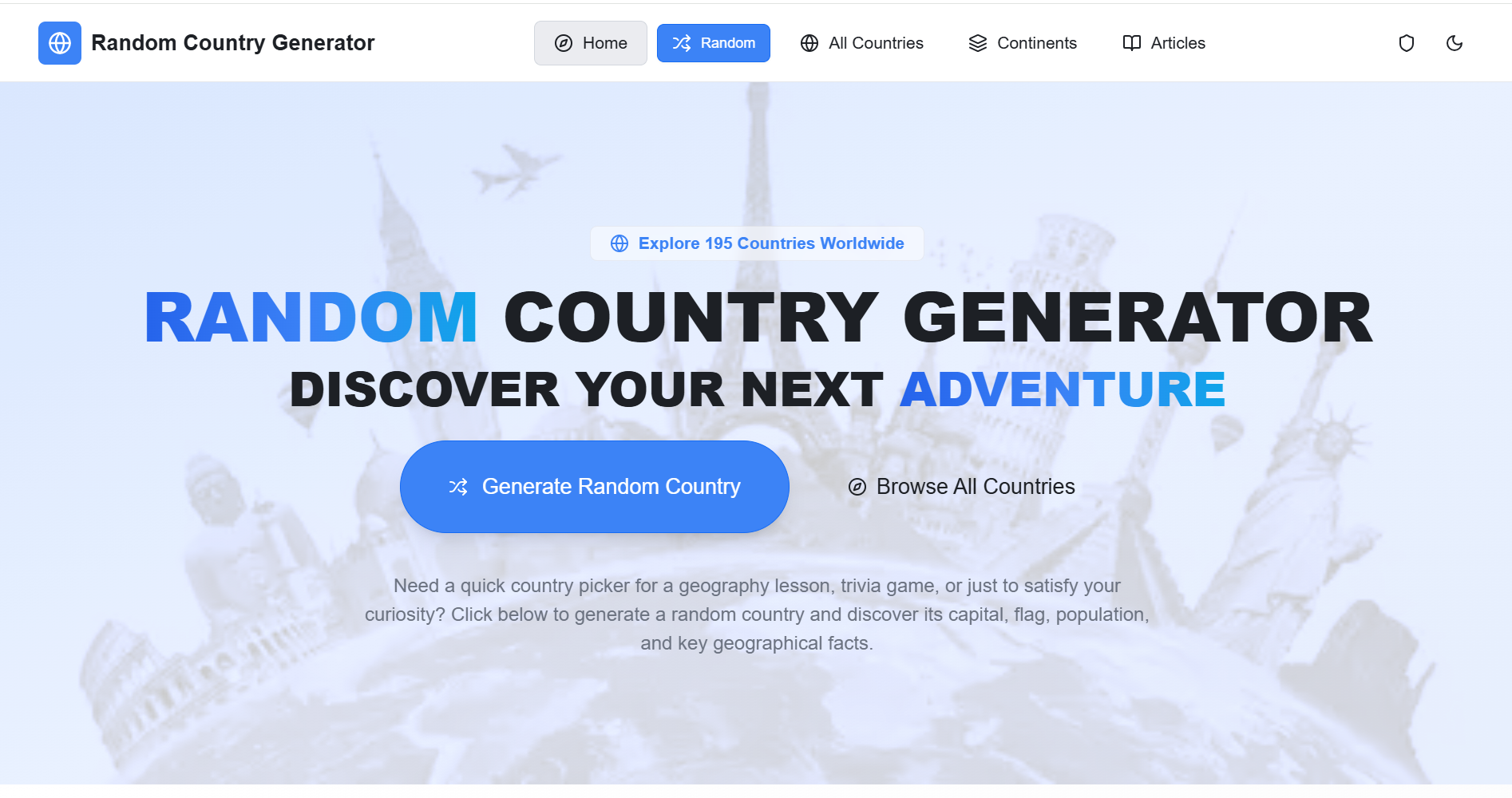 The Random Country gallery image