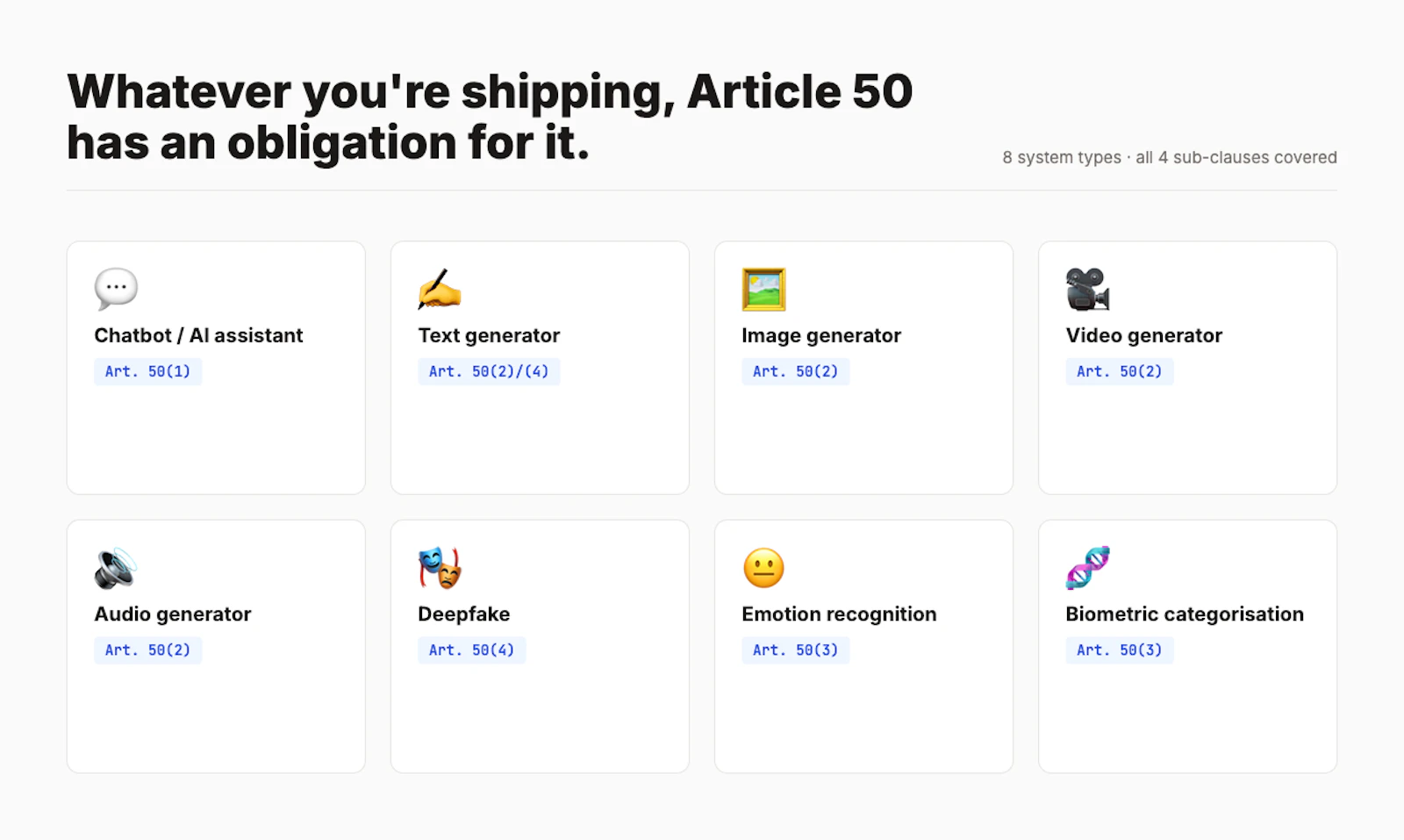 AI Disclosure Kit screenshot 1