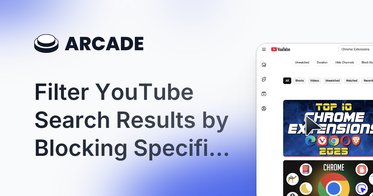 YouTube Filters - Screenshot 3 showing product features and functionality