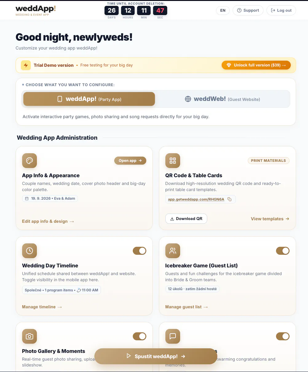weddApp! gallery image