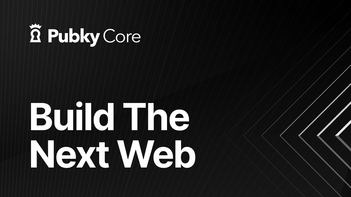 startuptile Pubky Core: Build the next web-Open-source protocol for a decentralized user-owned web