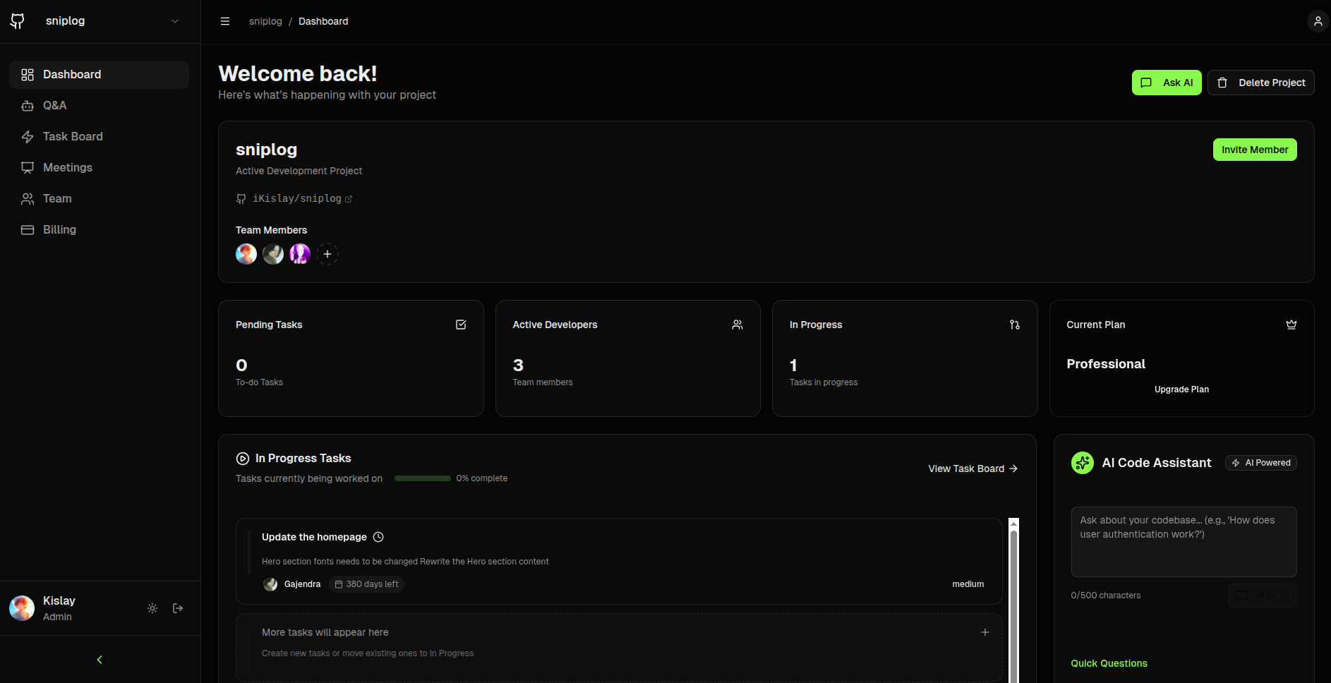 Syncally - Screenshot 2 showing product features and functionality