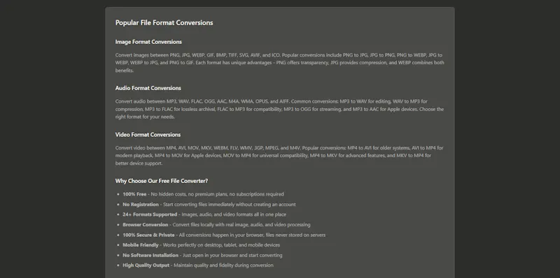 Convert Free Media screenshot 5