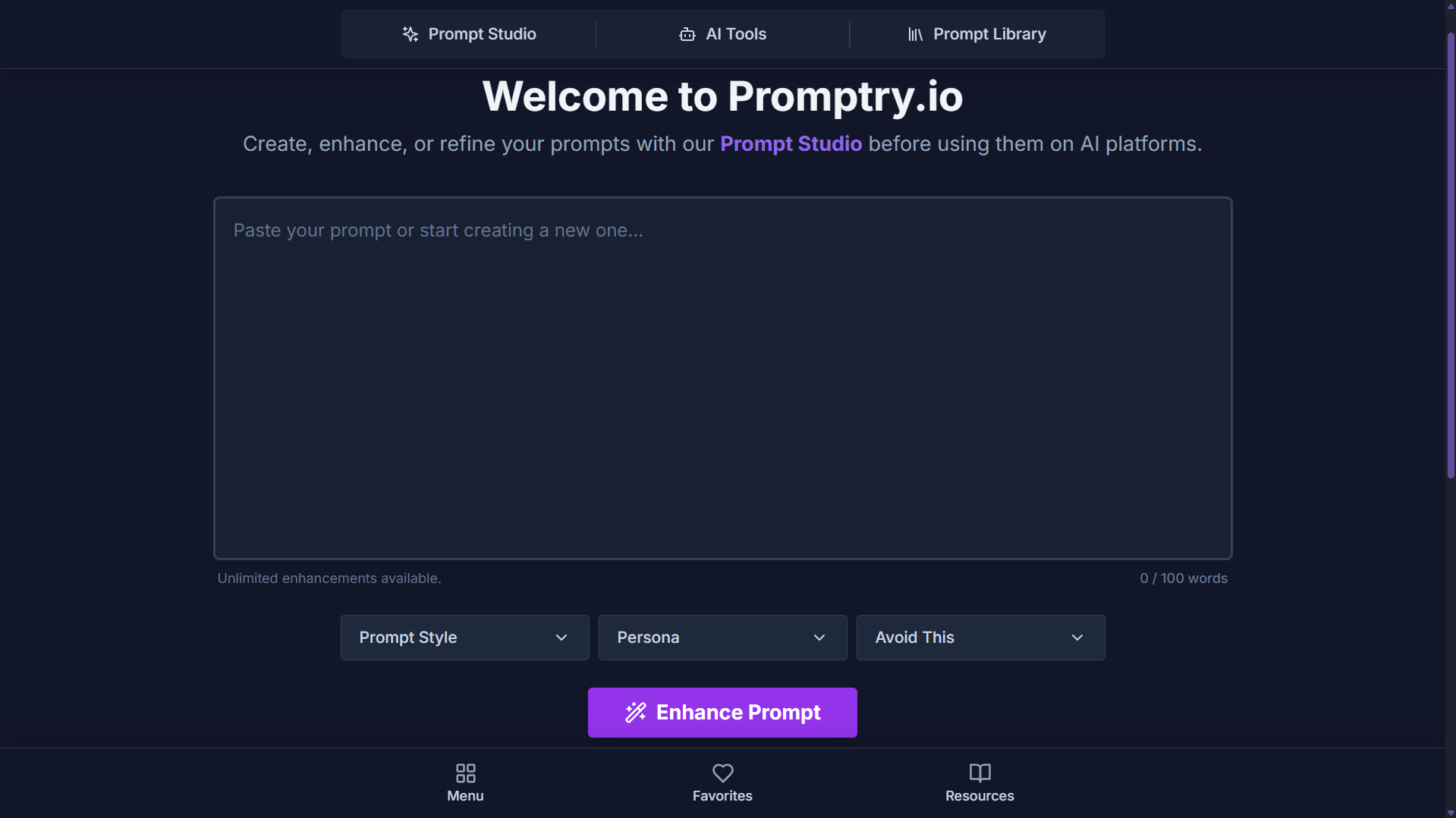 Promptry.io gallery image