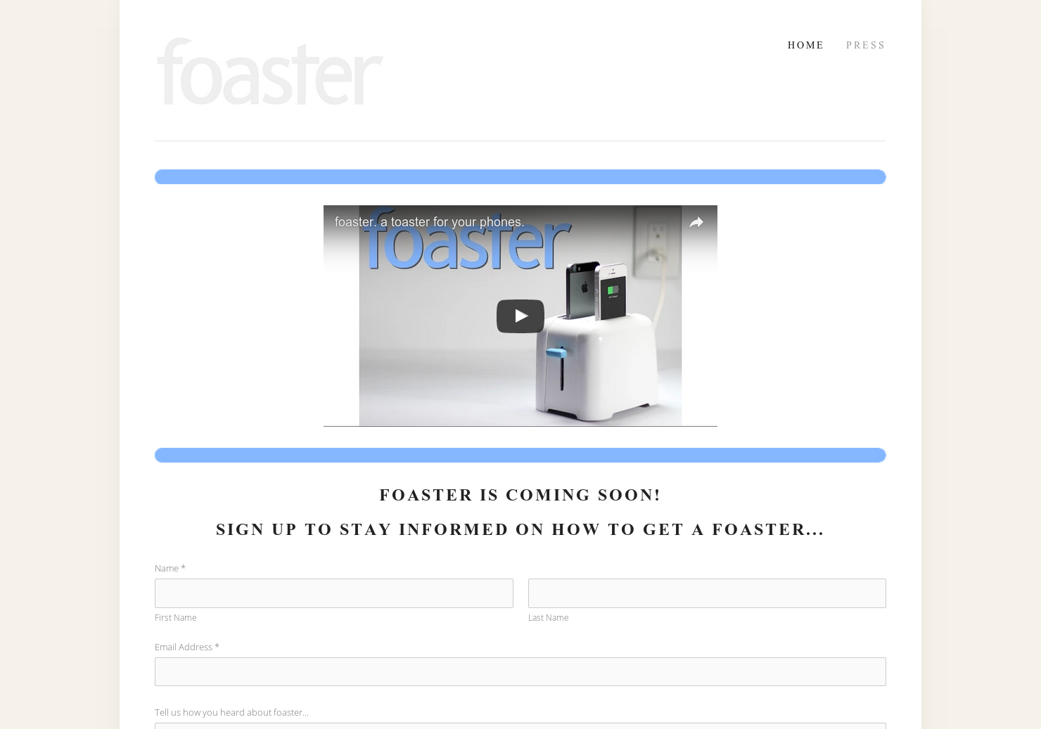 Foaster