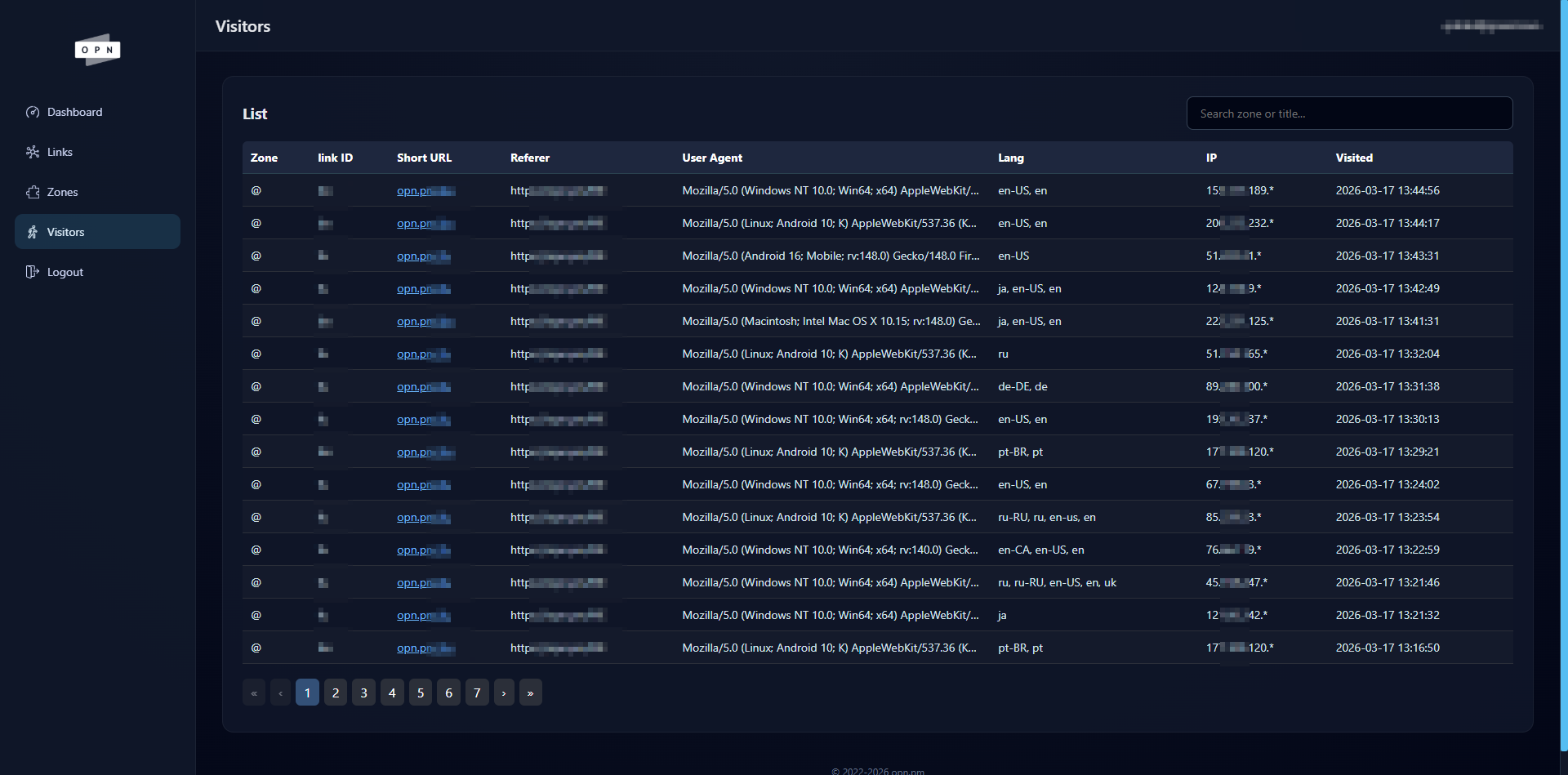 Link Shortener OPN gallery image