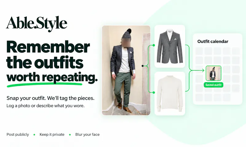 Your Digital Wardrobe - by Able.Style screenshot 4