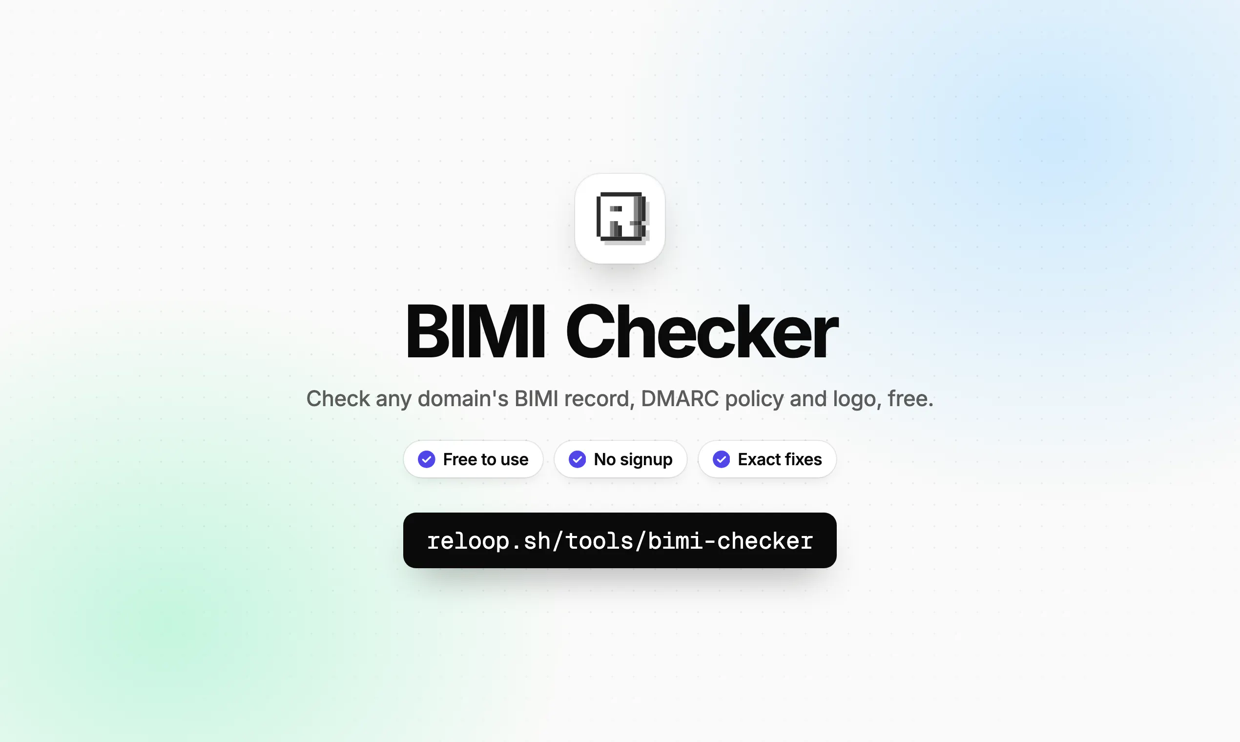 BIMI Checker by Reloop gallery image