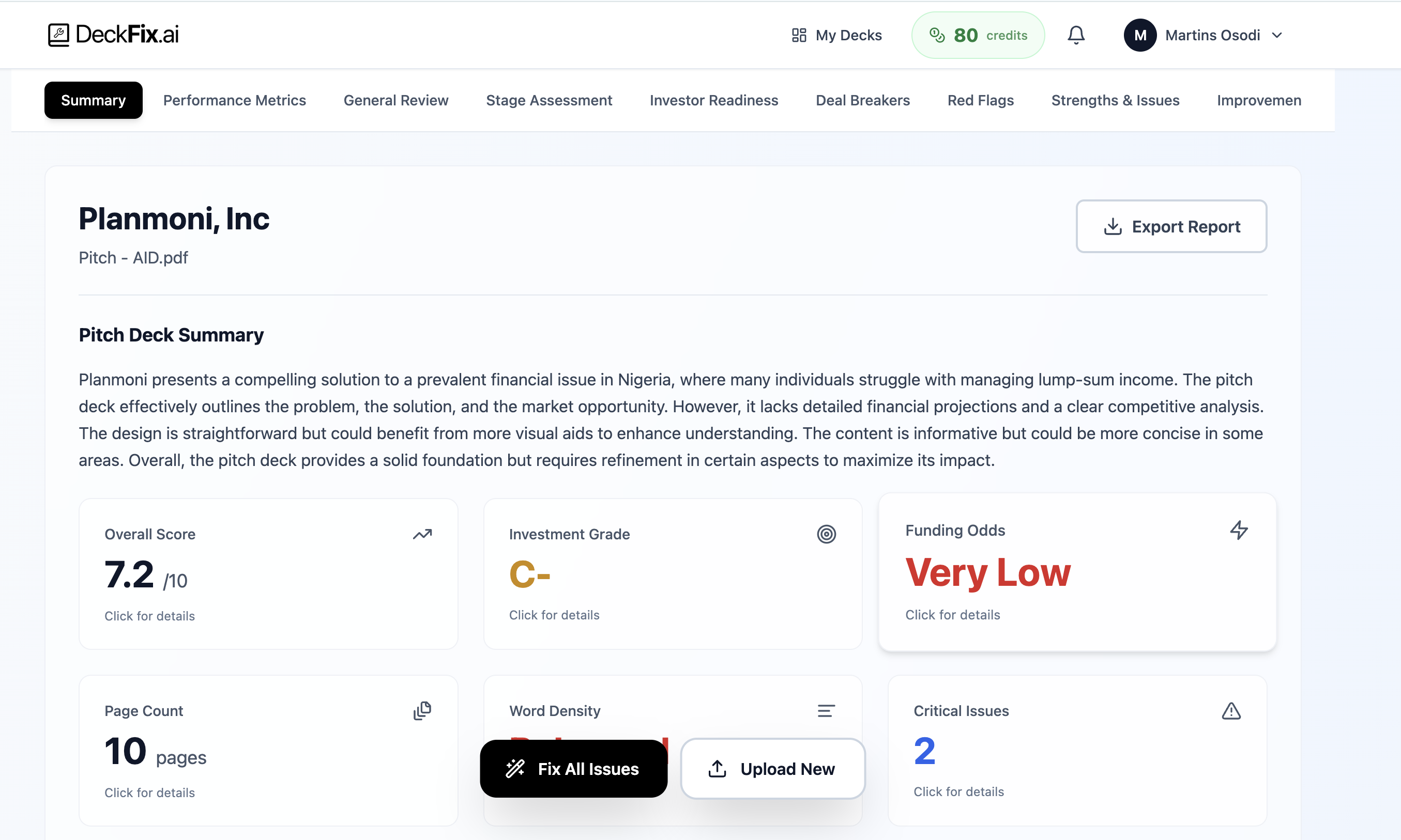 DeckFix AI - Screenshot 2 showing product features and functionality