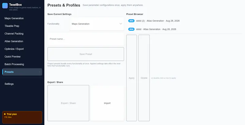 TexelBox screenshot 1