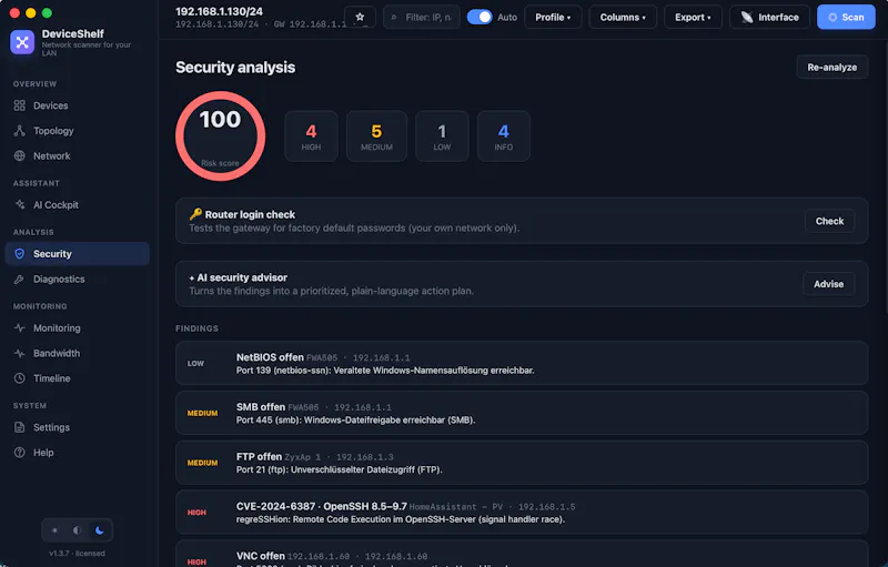 DeviceShelf screenshot 3