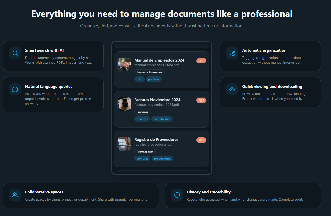DeepDocs.io - Screenshot 4 showing product features and functionality