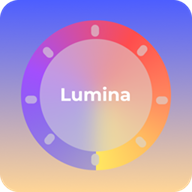 Lumina - Product Hunt launch logo and brand identity