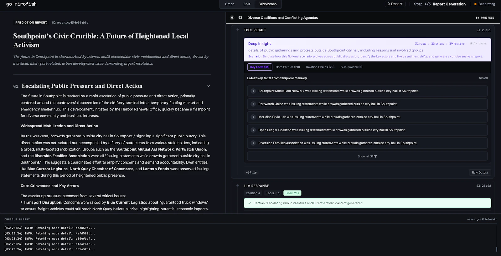 go-mirofish screenshot 5