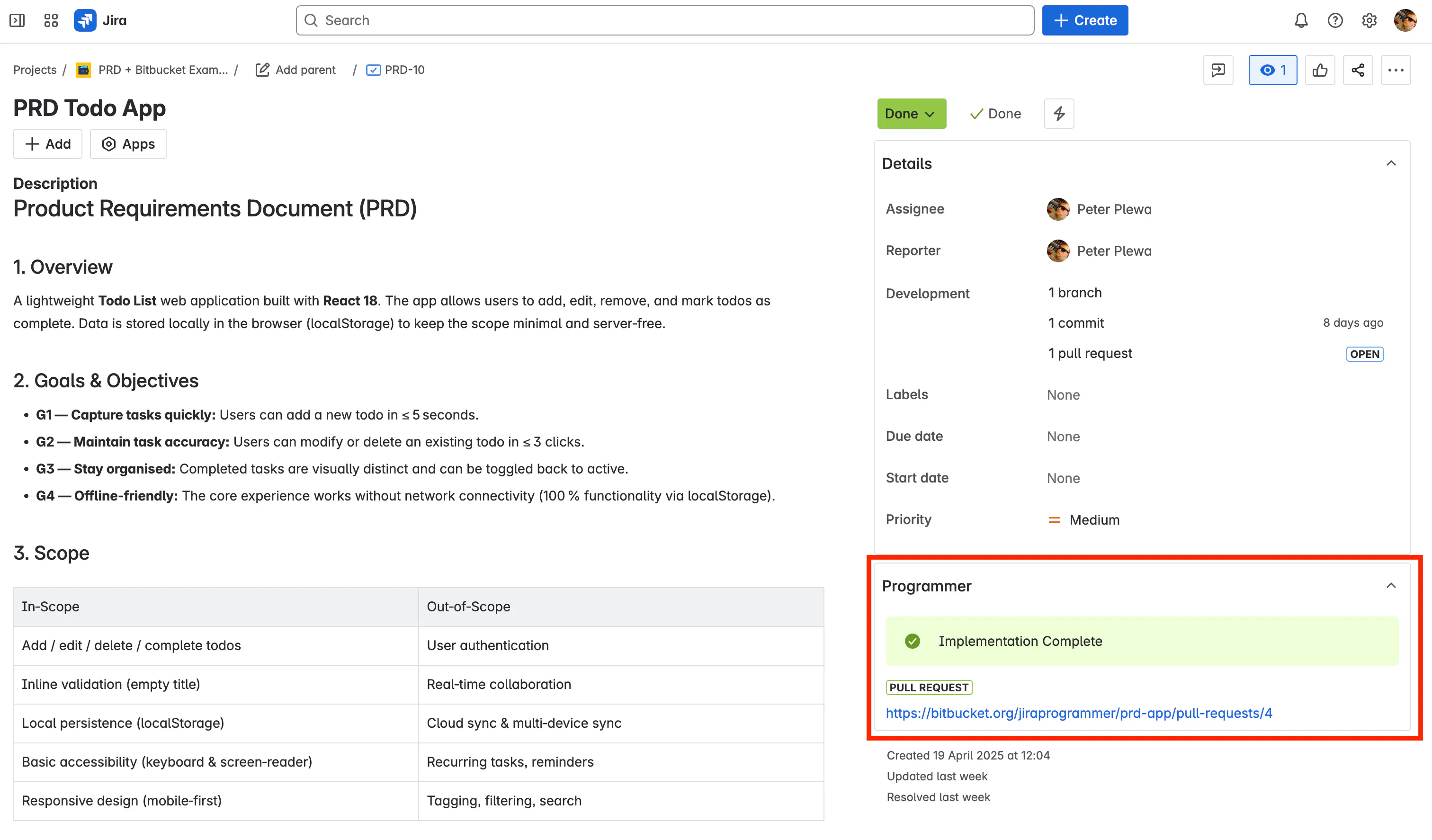 Programmer for Jira gallery image
