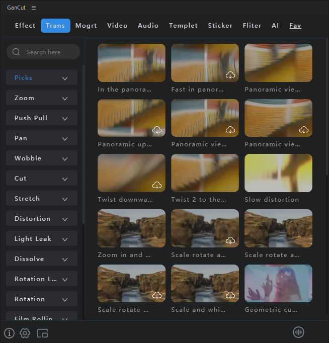 GanCut - Screenshot 4 showing product features and functionality