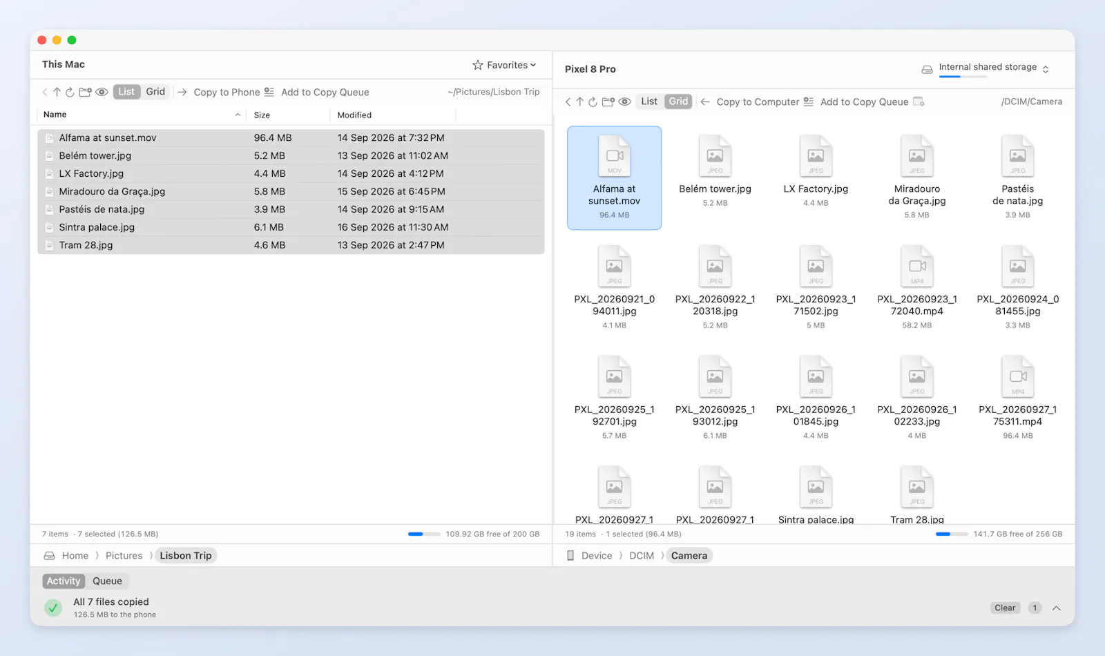 Android Rapid Transfer screenshot 3