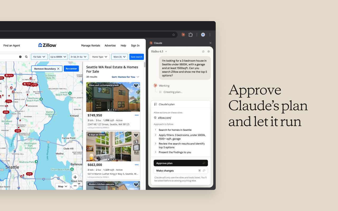Claude in Chrome gallery image