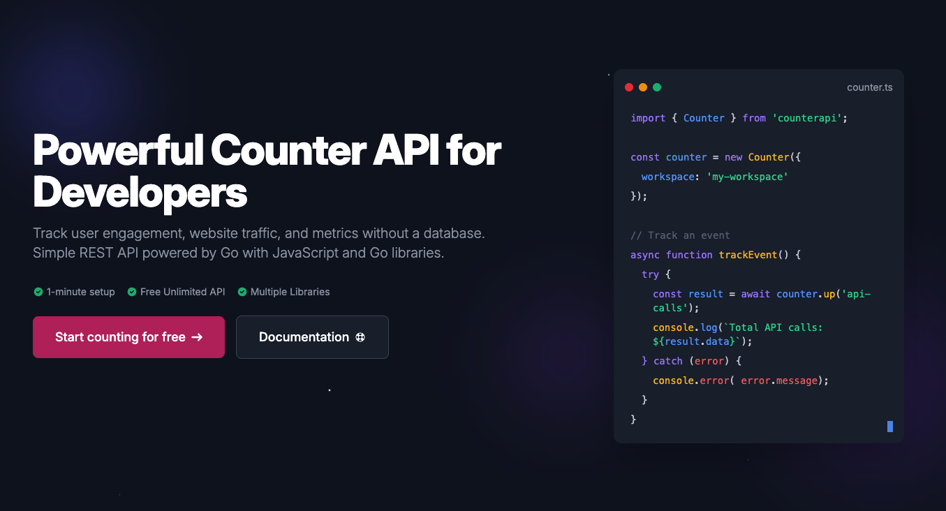 CounterAPI gallery image