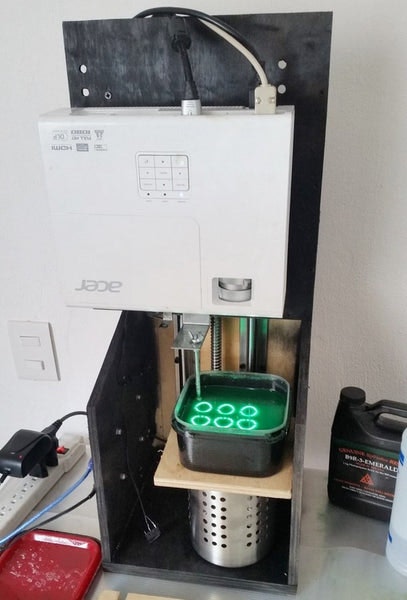 Bottom Up 3D printer