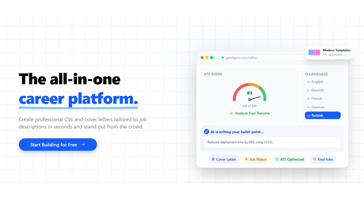 AlignCV gallery image