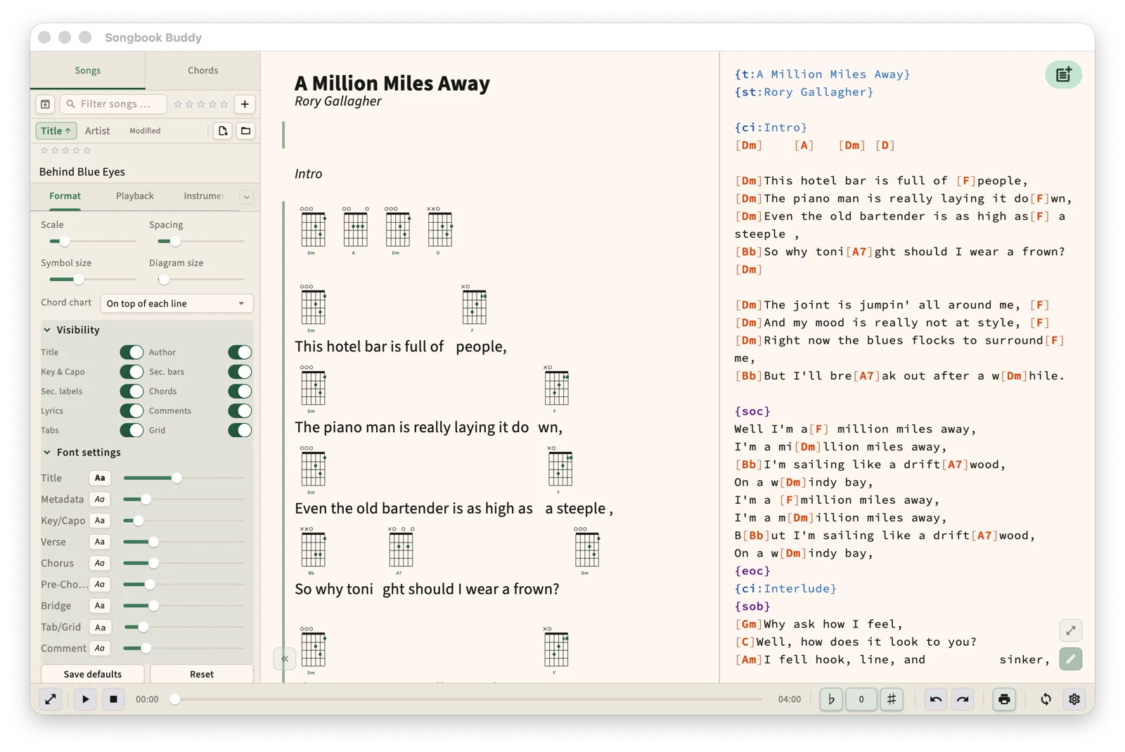 Songbook Buddy screenshot 13