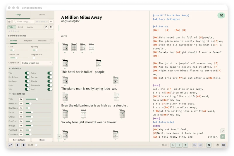Songbook Buddy screenshot 13
