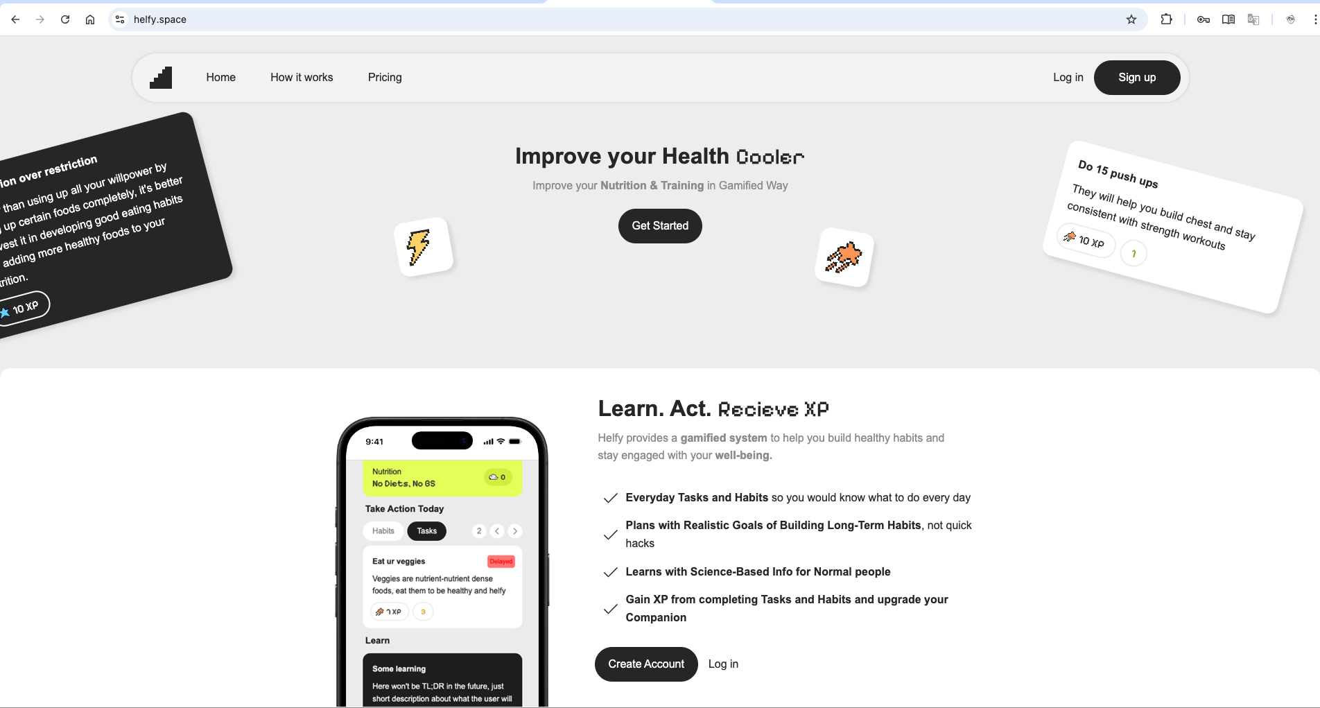 Helfy v1.0 - Main product screenshot demonstrating key features and user interface