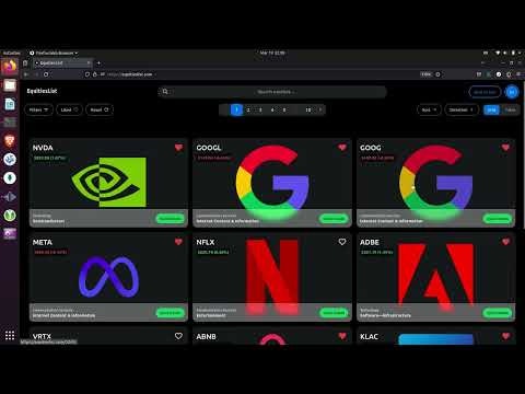 Equities List gallery image