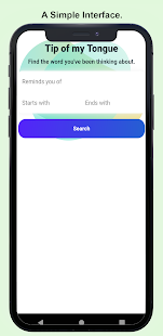 Tip of my Tongue: Reverse Dictionary gallery image