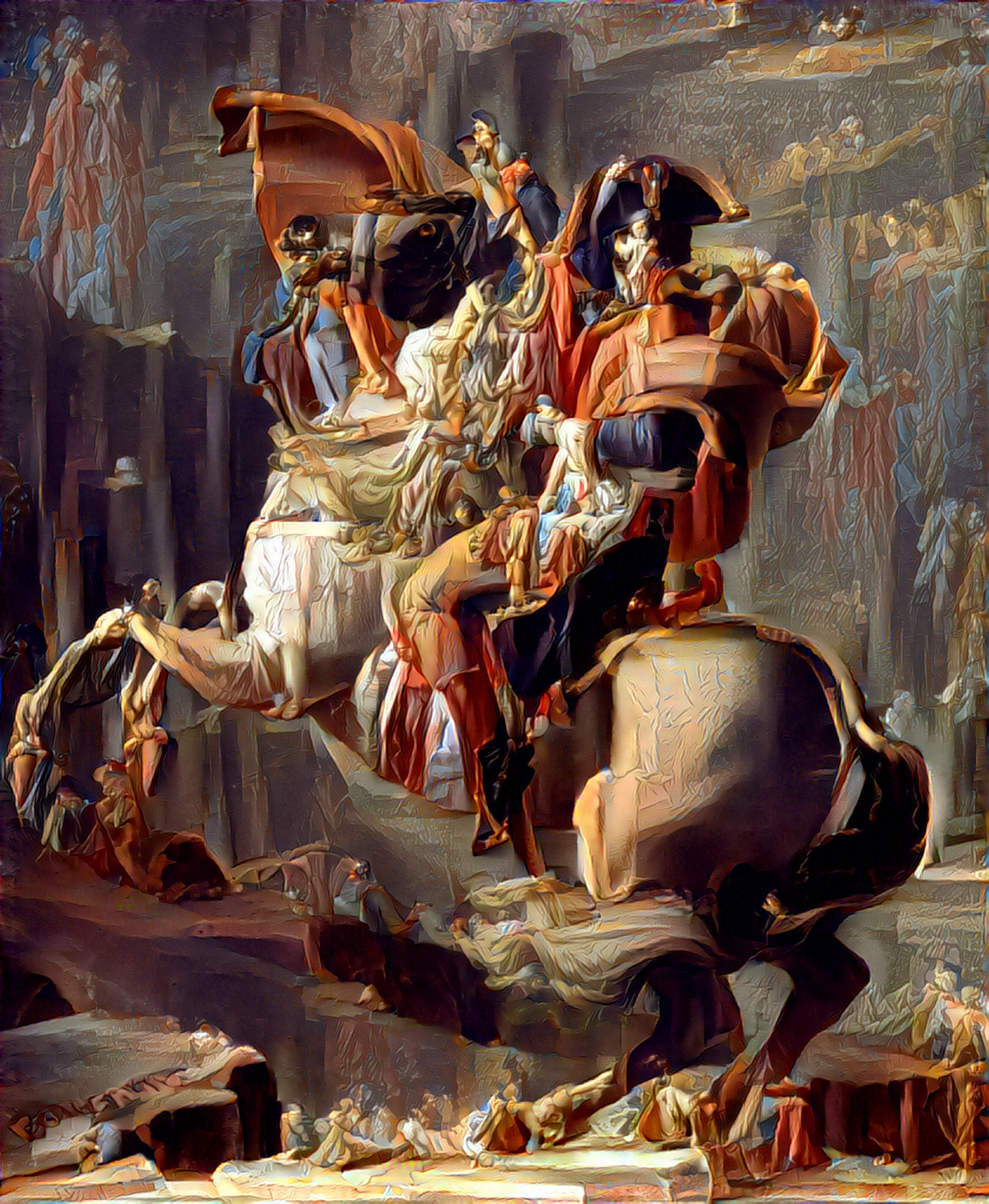 The Worlds First A.I Masterpiece - Napoleon Bonaparte A2 gallery image