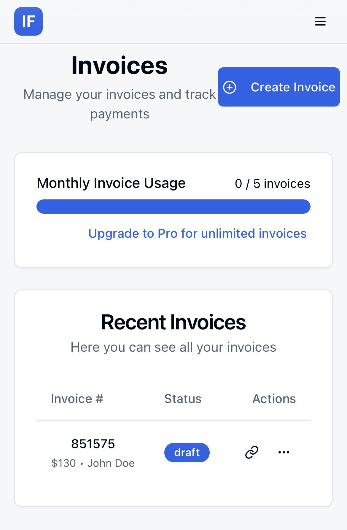 InvoiceFlow gallery image