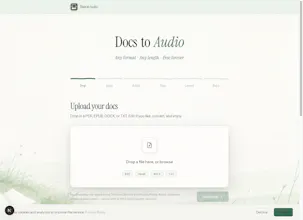 DocsToAudio gallery image
